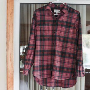 Madewell Classic Ex-Boyfriend Plaid Flannel Shirt